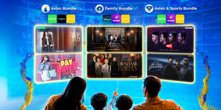 CelcomDigi全新StreamMore配套组合:包含Disney+、Prime Video、iQIYI、Sooka,每月19.90令吉起