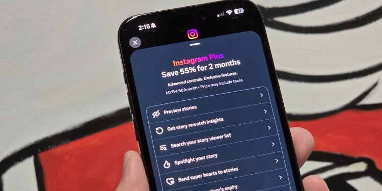 Meta在大马推出Instagram Plus、WhatsApp Plus和Facebook Plus，订阅费每月3.50令吉起