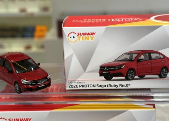 Sunway Tiny Toys将推出宝腾Saga MC3与e.MAS 5合金模型