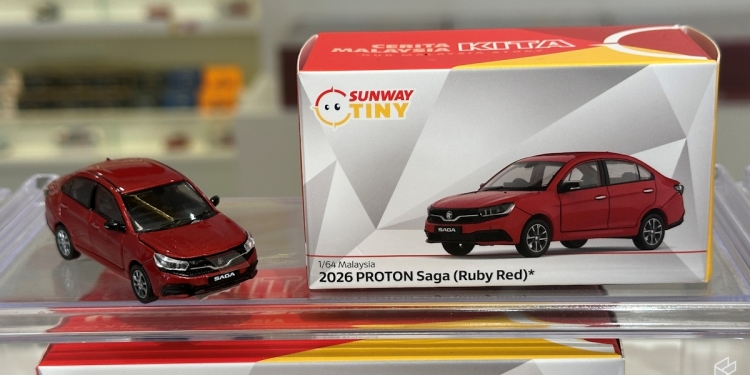 Sunway Tiny Toys将推出宝腾Saga MC3与e.MAS 5合金模型