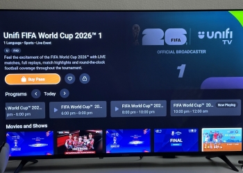 订阅Unifi TV看2026世界杯：可选每日或全赛季通行证，费用20令吉起
