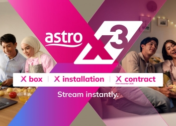 Astro X3：无需机顶盒、无需安装，月费39.99令吉起即可串流观看