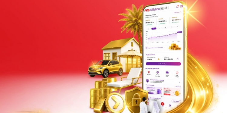Pos Malaysia推出Pos ArRahnu Gold-i：10令吉即可买卖及储蓄黄金