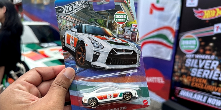 东南亚首发！Hot Wheels x 7-Eleven联名款Nissan GT-R R35登陆大马