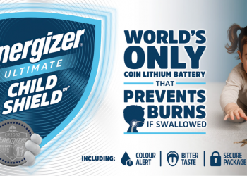 Energizer Ultimate Child Shield：全球唯一可防止误吞后造成灼伤的纽扣电池