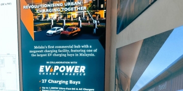 EVPower将在马六甲Vitória部署27个充电车位，总充电容量高达1.28MW