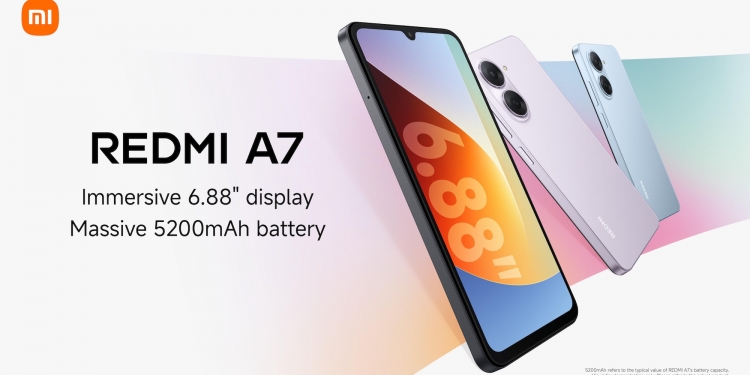 采用120Hz显示屏和5200mAh电池 Redmi A7售价低于500令吉