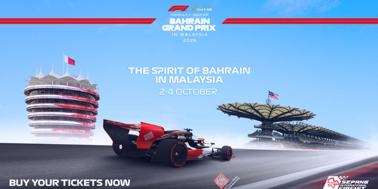 2026年F1巴林大奖赛在大马引爆：门票现已开售，大马人200令吉起