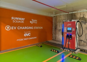 JomCharge进驻双威广场，部署最高120kW直流充电器