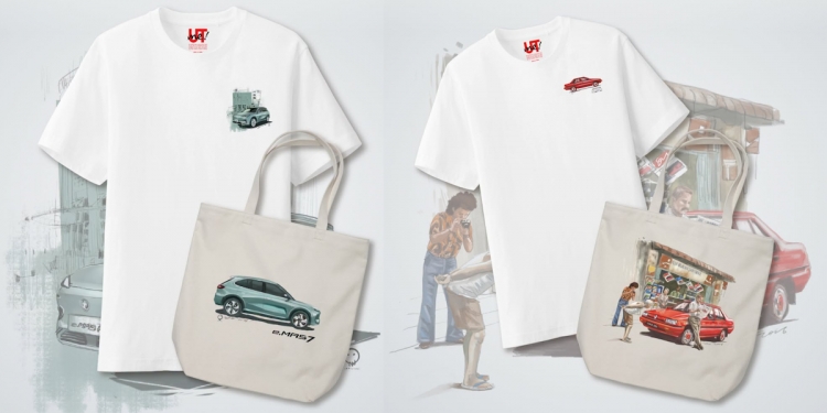 Uniqlo与Proton推出联名款系列:5款经典车型让你客制化专属T恤和帆布袋