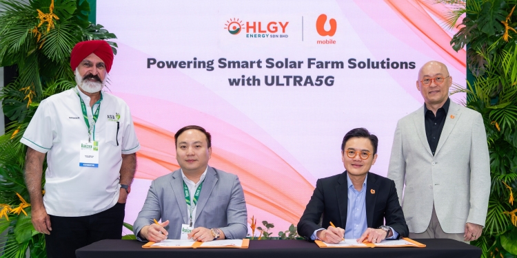 U Mobile携手HLGY Energy，利用专用5G和AI技术开发智能太阳能电站