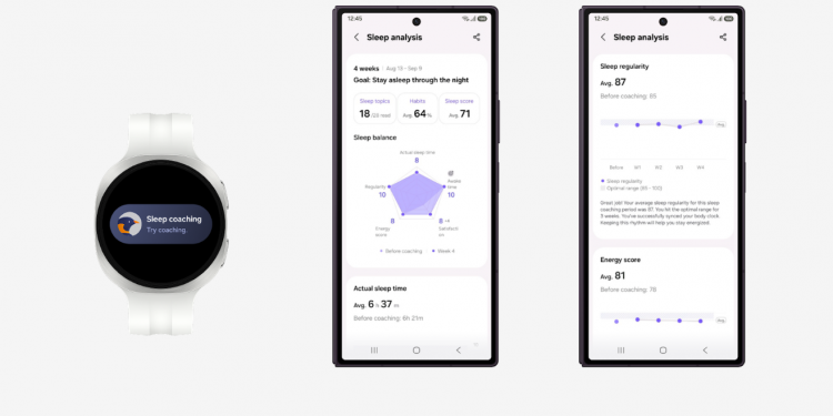 三星升级健康App：睡眠教练只需3天数据，跑步教练新增路线导入